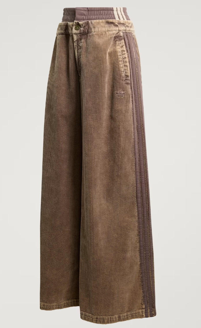 adidas Originals Corduroy SST Oversized Pants Women Lifestyle AsiaFit NWT KD8782