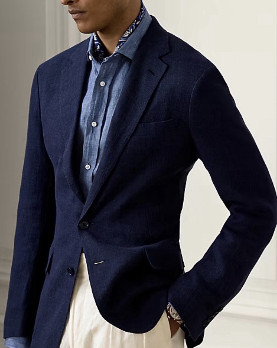 NWT $1995 Ralph Lauren Purple Label Hadley Hand-Tailored Sport Coat 42R ❗️Defect