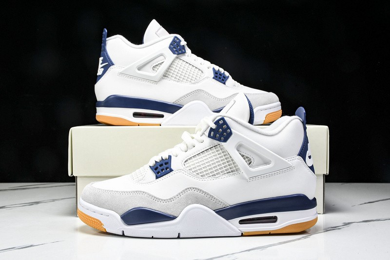 NK AJ 4 Retro SB Navy DR5415-100 Men’s Basketball Shoes Size 4-13