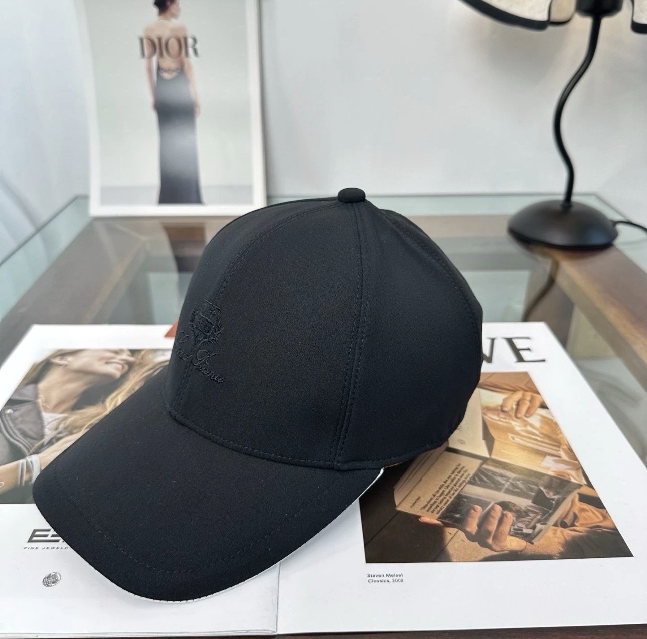 Loro Piana Adjustable Baseball Cap with Elastic Band