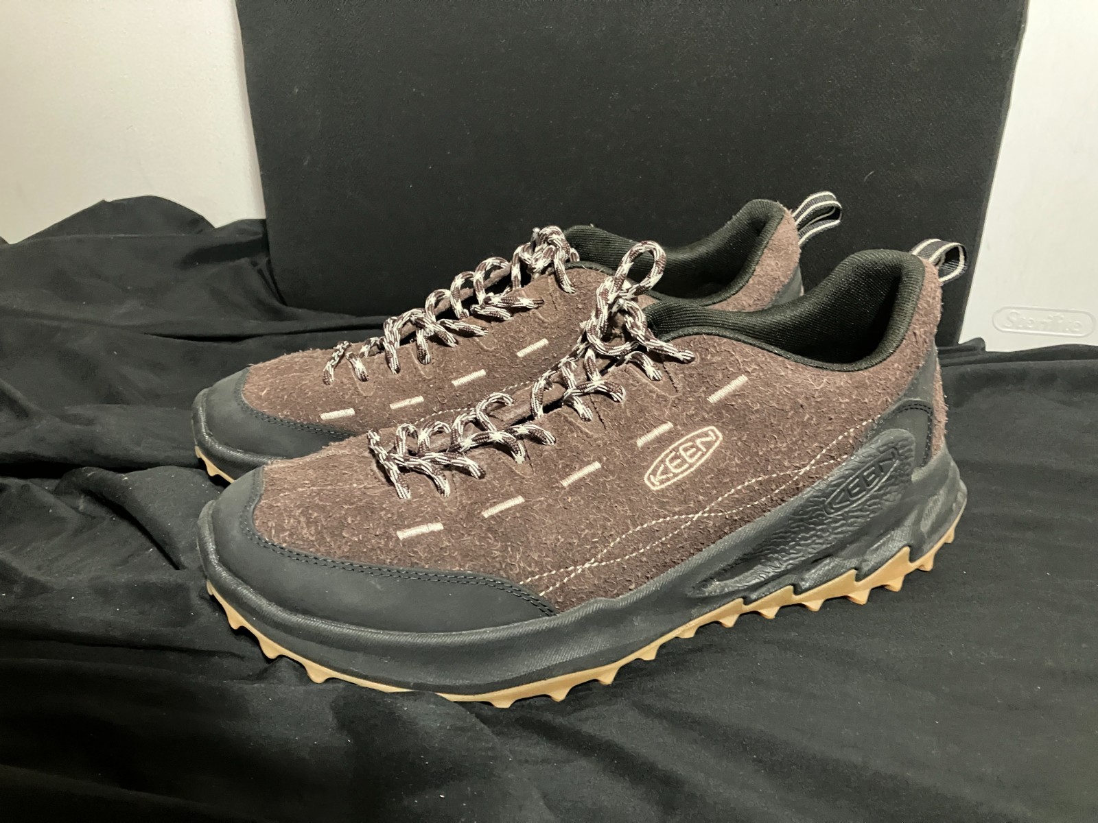 Keen Jasper Zionic Athletic Hiking Trail Shoes Java/Birch Men’s Size 12