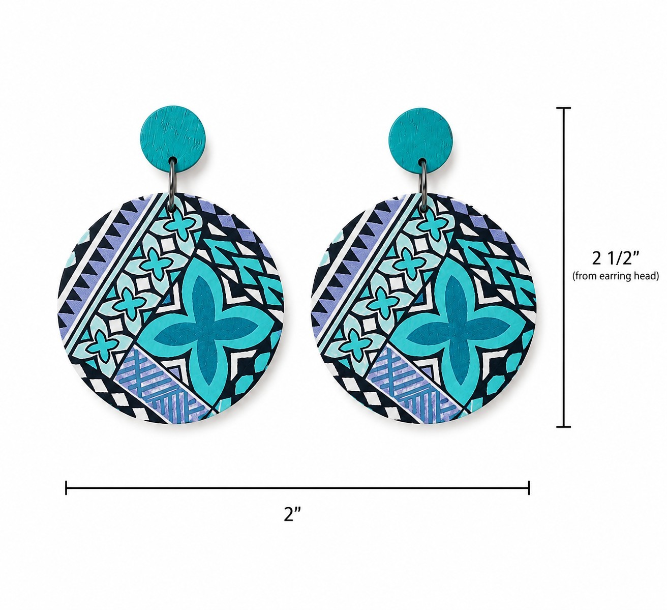 Blue Crush Curated Earrings & Bag Accessory Collection