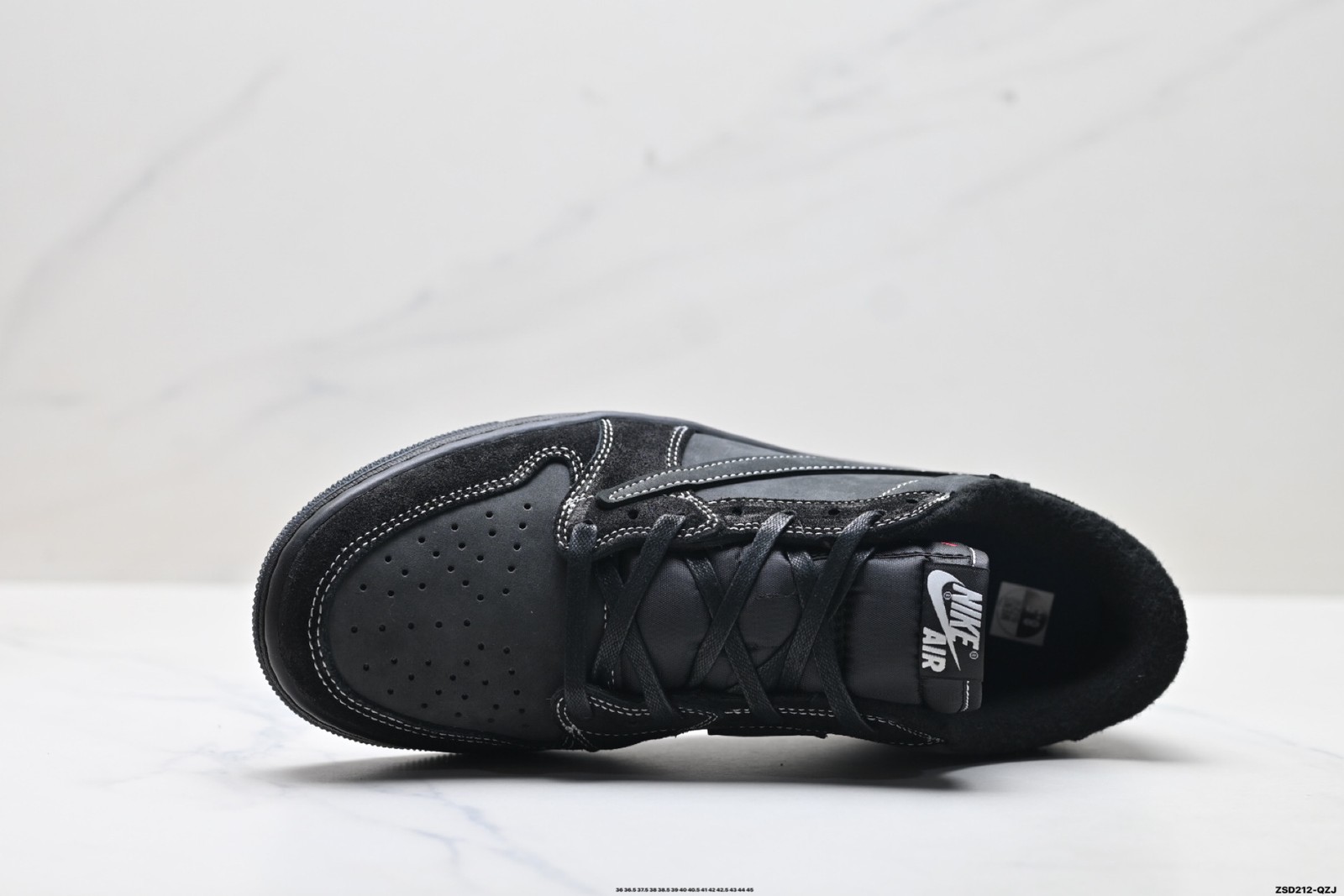 New AJ1 OG Low Travis Scott Black Phantom DM7866-001