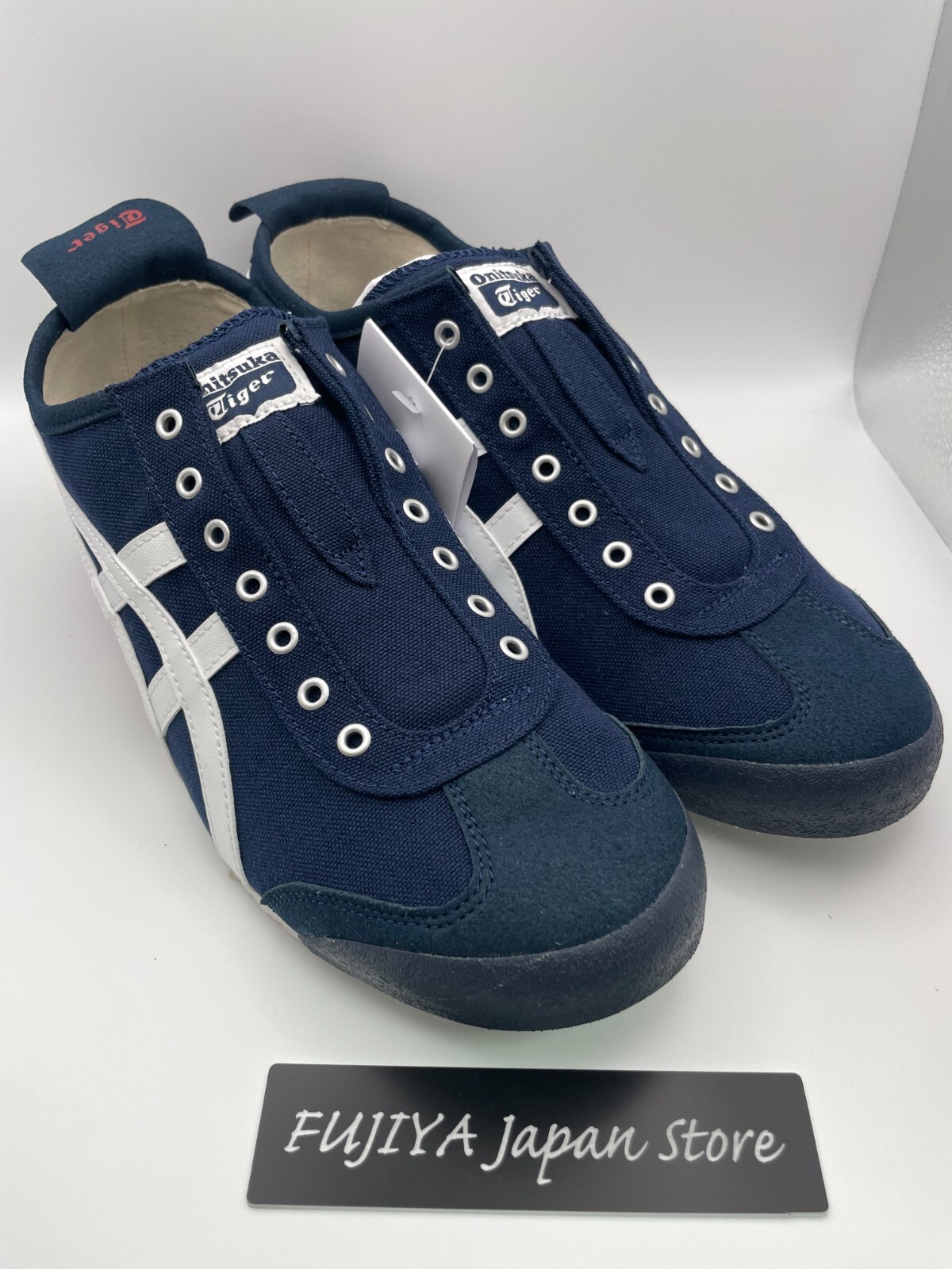 Onitsuka Tiger MEXICO 66 SLIP-ON Unisex 1183A360 401 NAVY/OFF-WHITE M8/W9.5