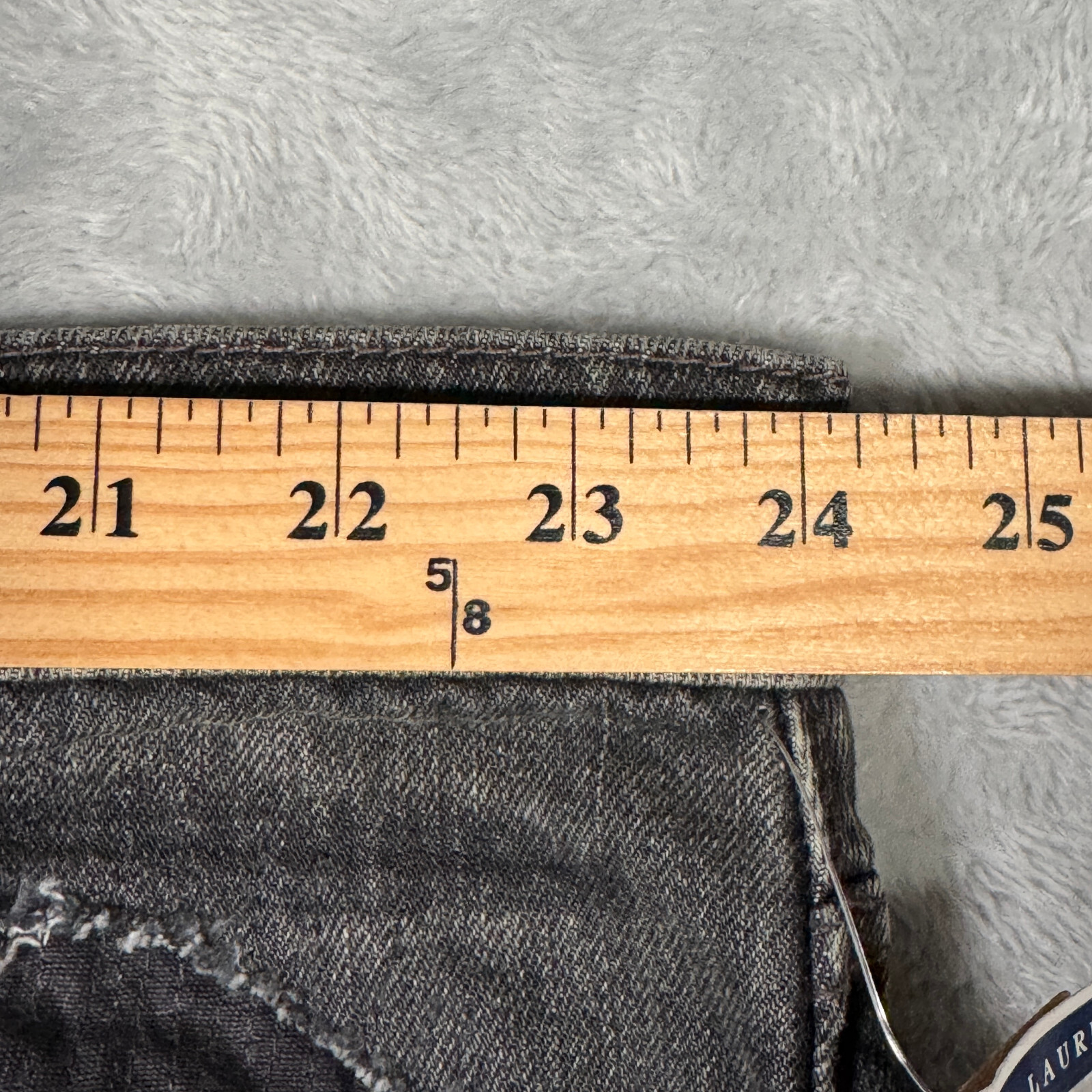 Ralph Lauren Jeans Mens 48×30 48B Black Denim Varick Graffiti Patchwork Skull