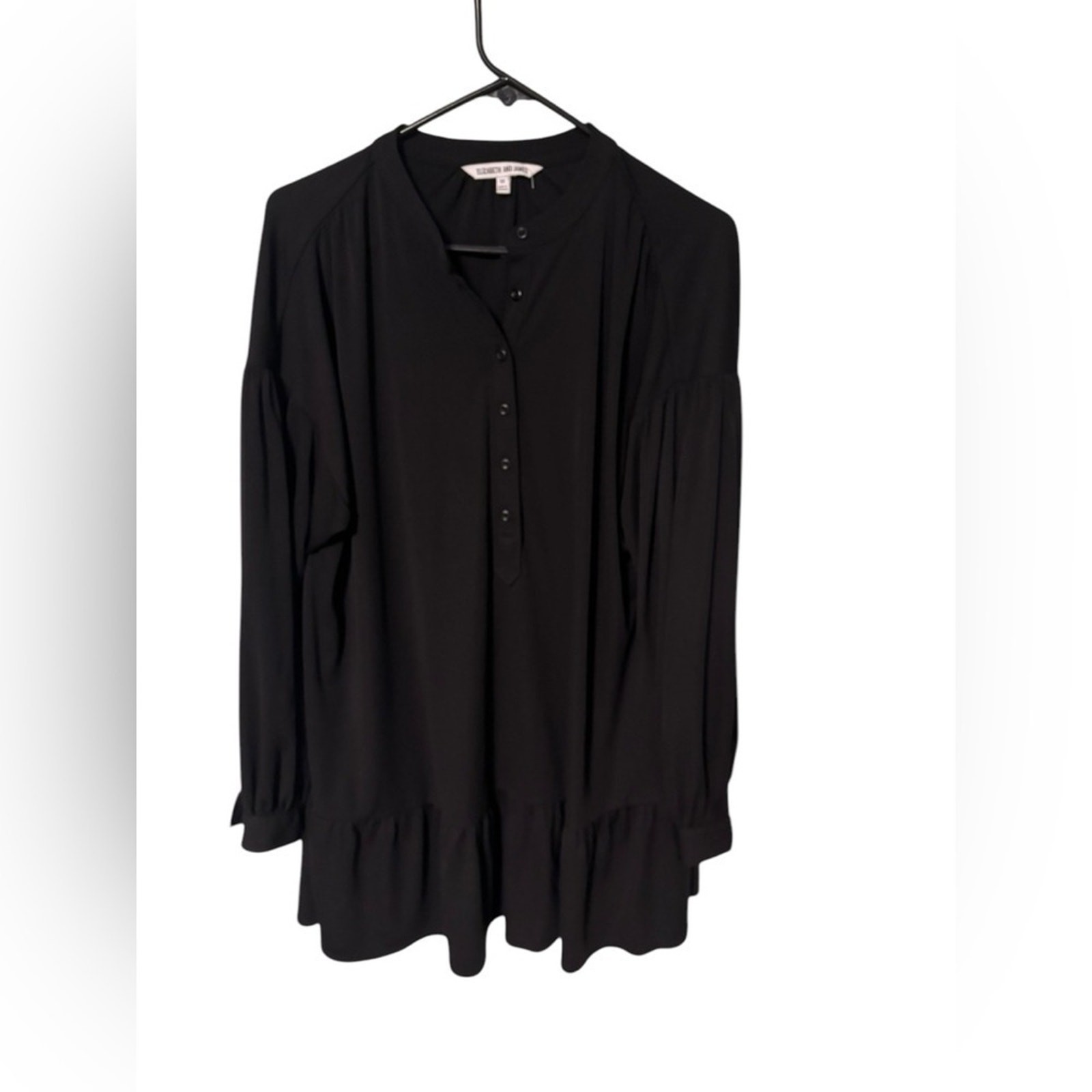 Elizabeth And James Long Sleeve Black Mini Dress Size Medium