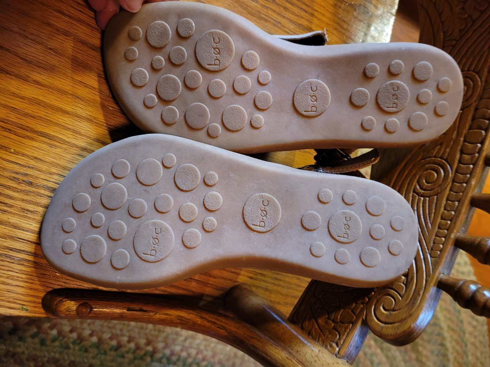 Boc Sandals Size 7 Man Made Materials