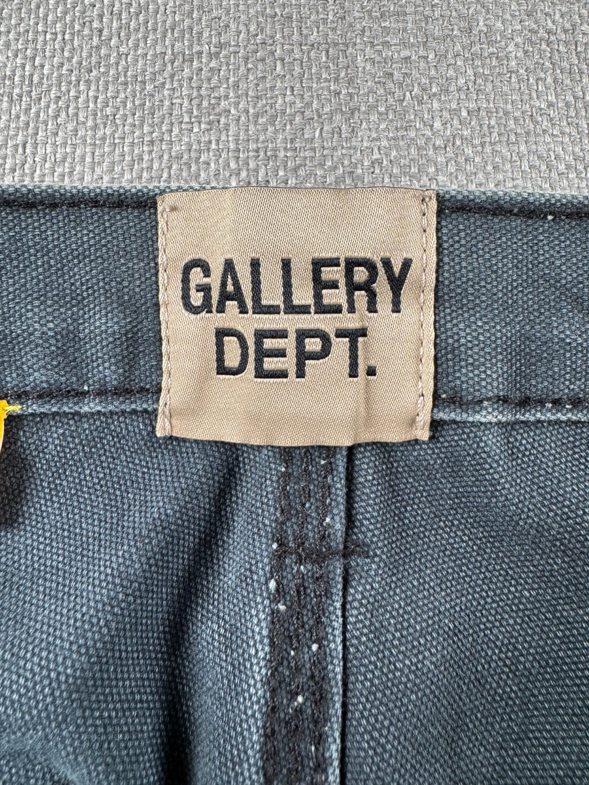 Gallery Dept. Black LA Flare Painted Carpenter Pants Size 33 Made In USA