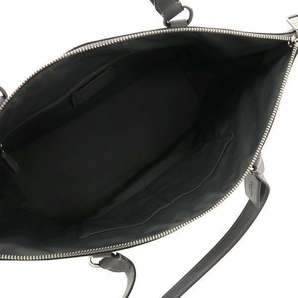 Coach Gallery Leather Tote Bag Handbag Leather Gray F79608