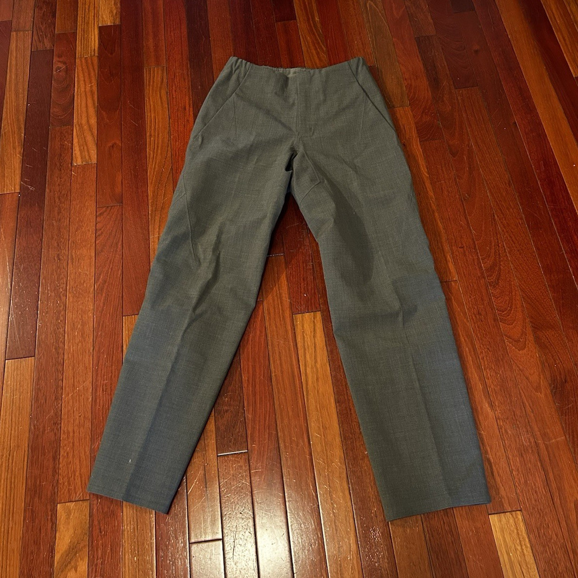 Arc’teryx Spere Tech Wool Dress Pants Straight Leg Flat Front Black 29