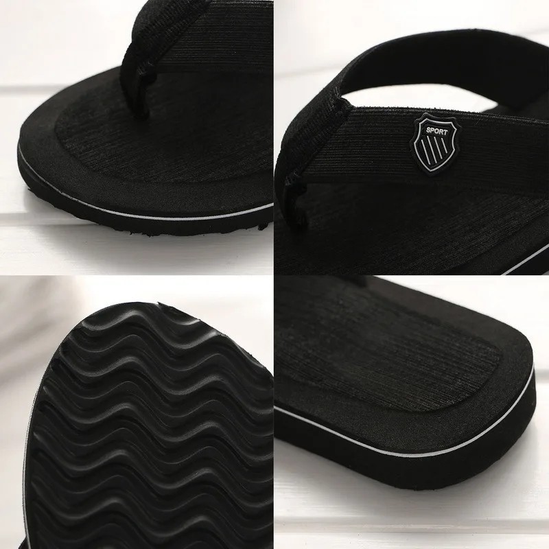 Mens Flip Flops Thong Sandals Shower Beach Slider Slip On Summer Casual Slipper