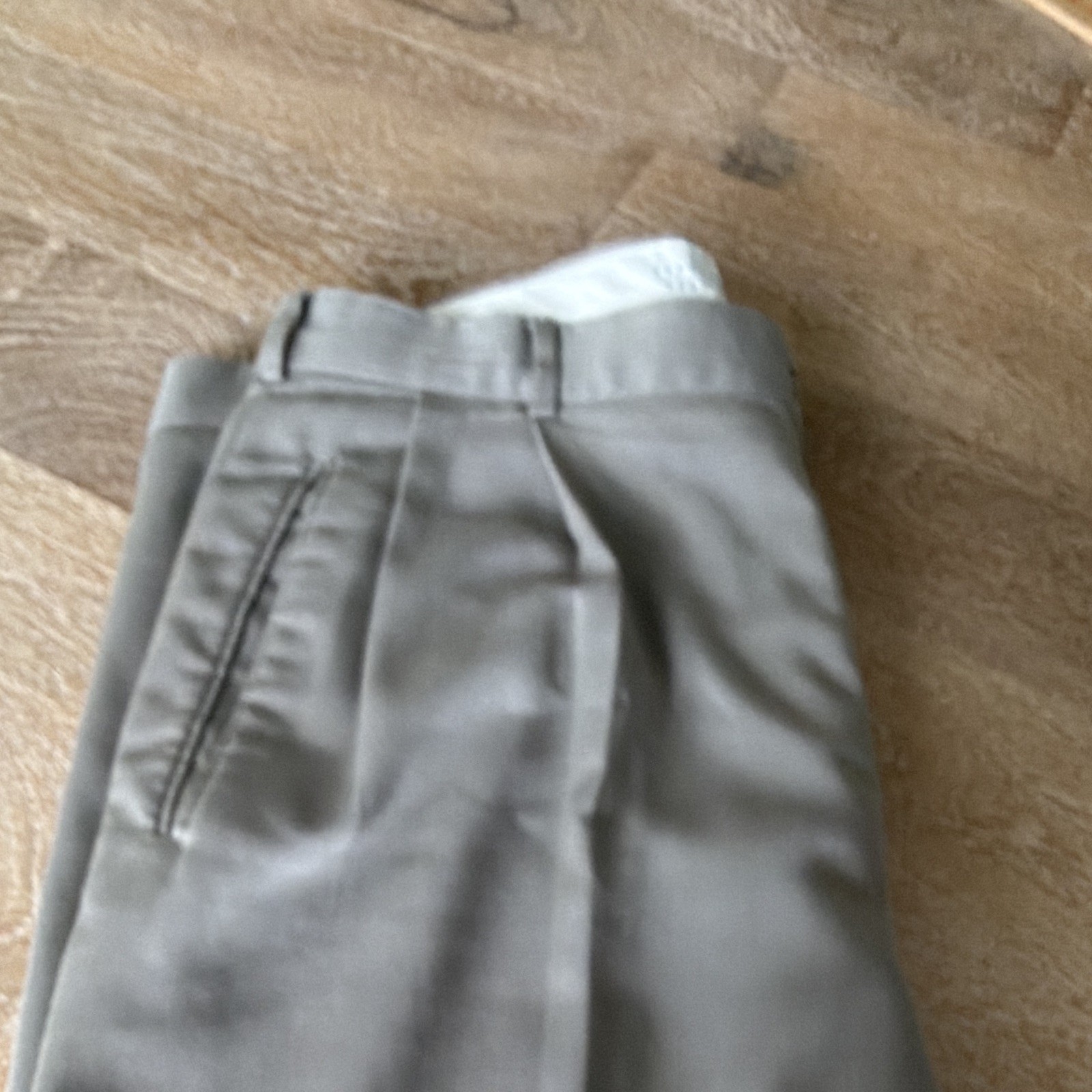 Perry Ellis Portfolio MenGray Pleated Cuffed Classic Straight Dress Pants 34/29