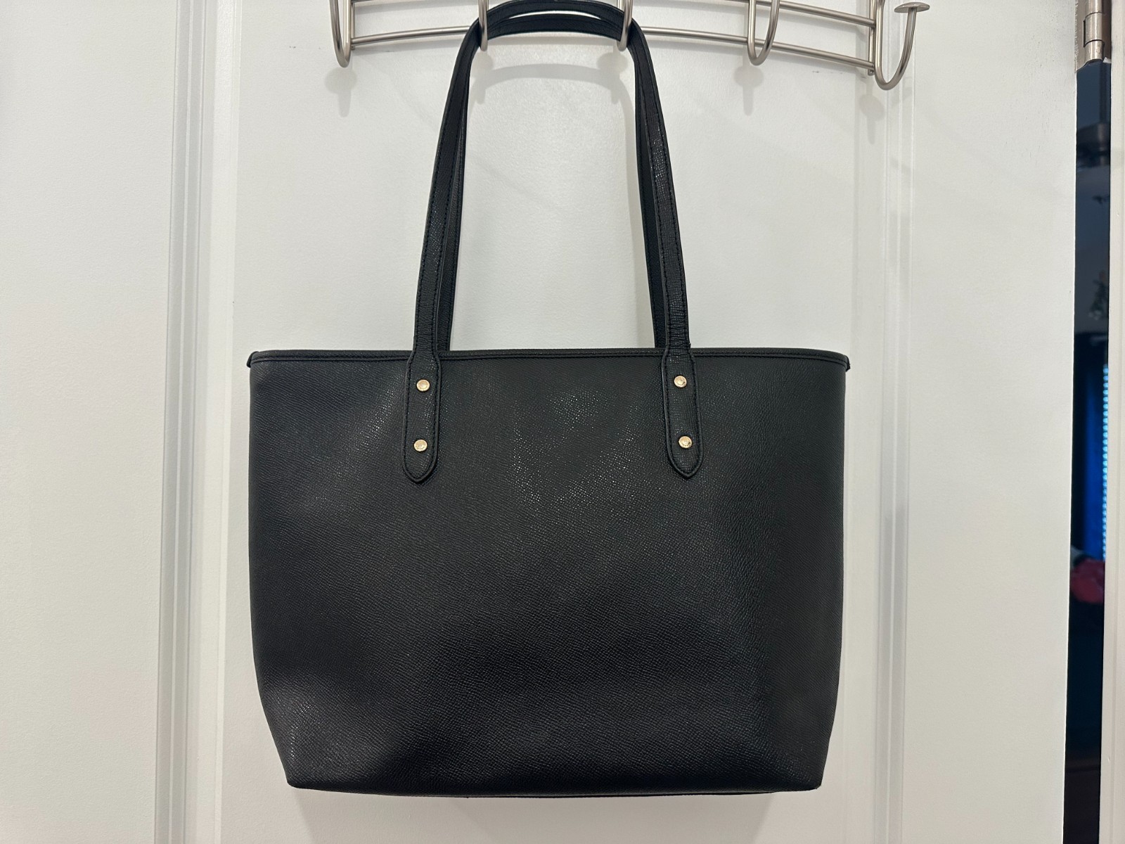Coach Tote Shoulder Bag – Black