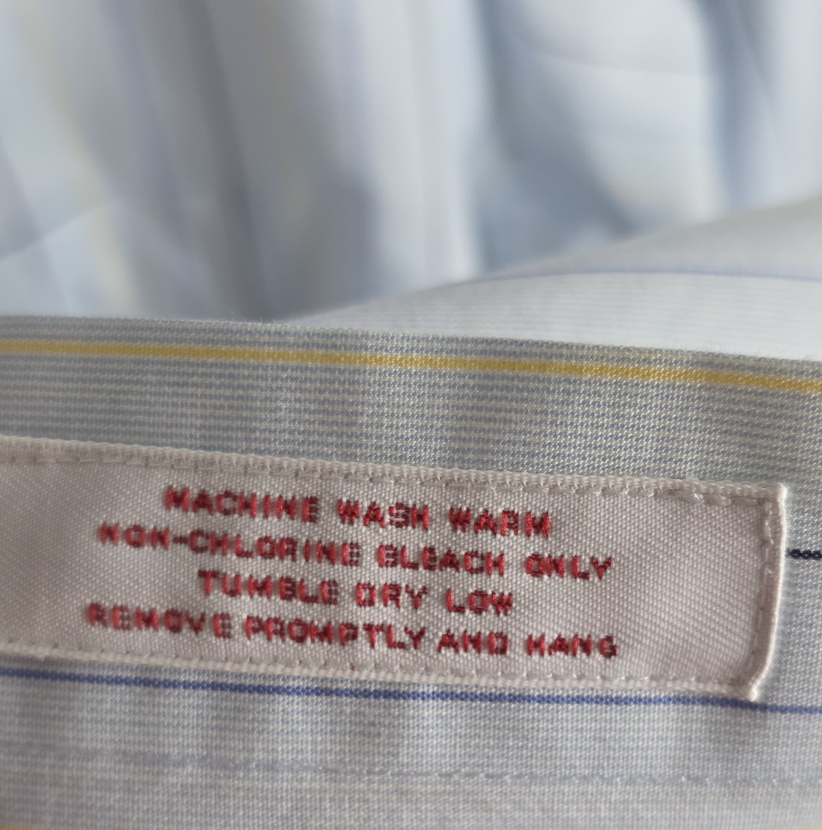 Brooks Brothers 346 Men’s 16 1/2-4/5 Cotton Blue Long Sleeve Shirt