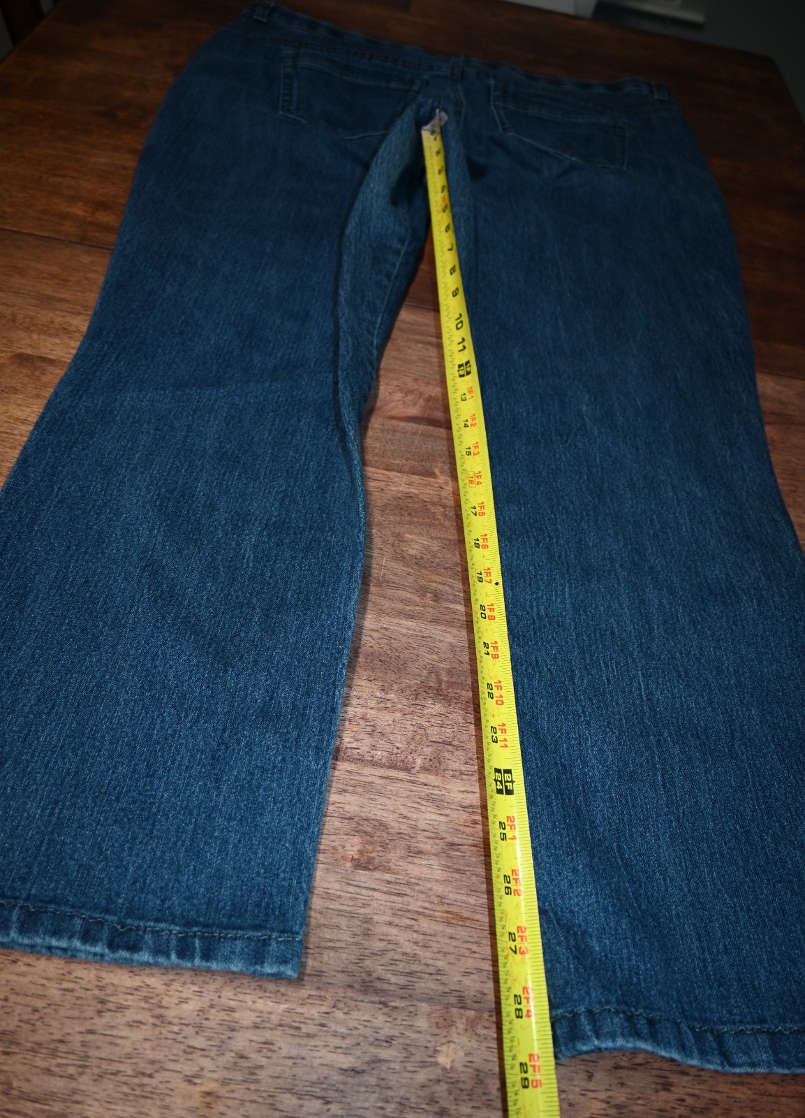 Just My Size Womens Plus Size 20 Denim Jeans Comfort Waist Band Medium Wash JMS