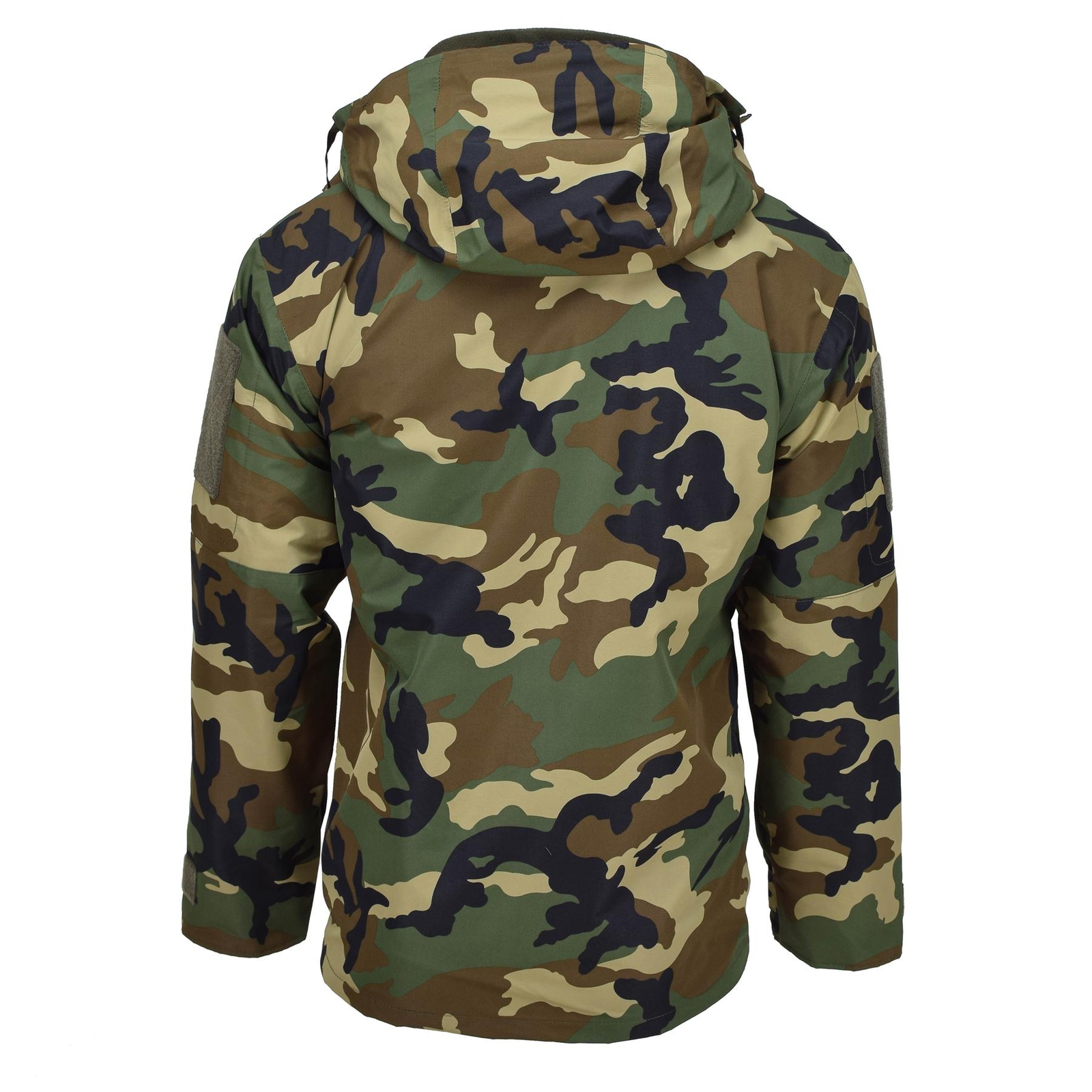MIL-TEC Waterproof jacket Army style GEN II lined winter woodland camo parka