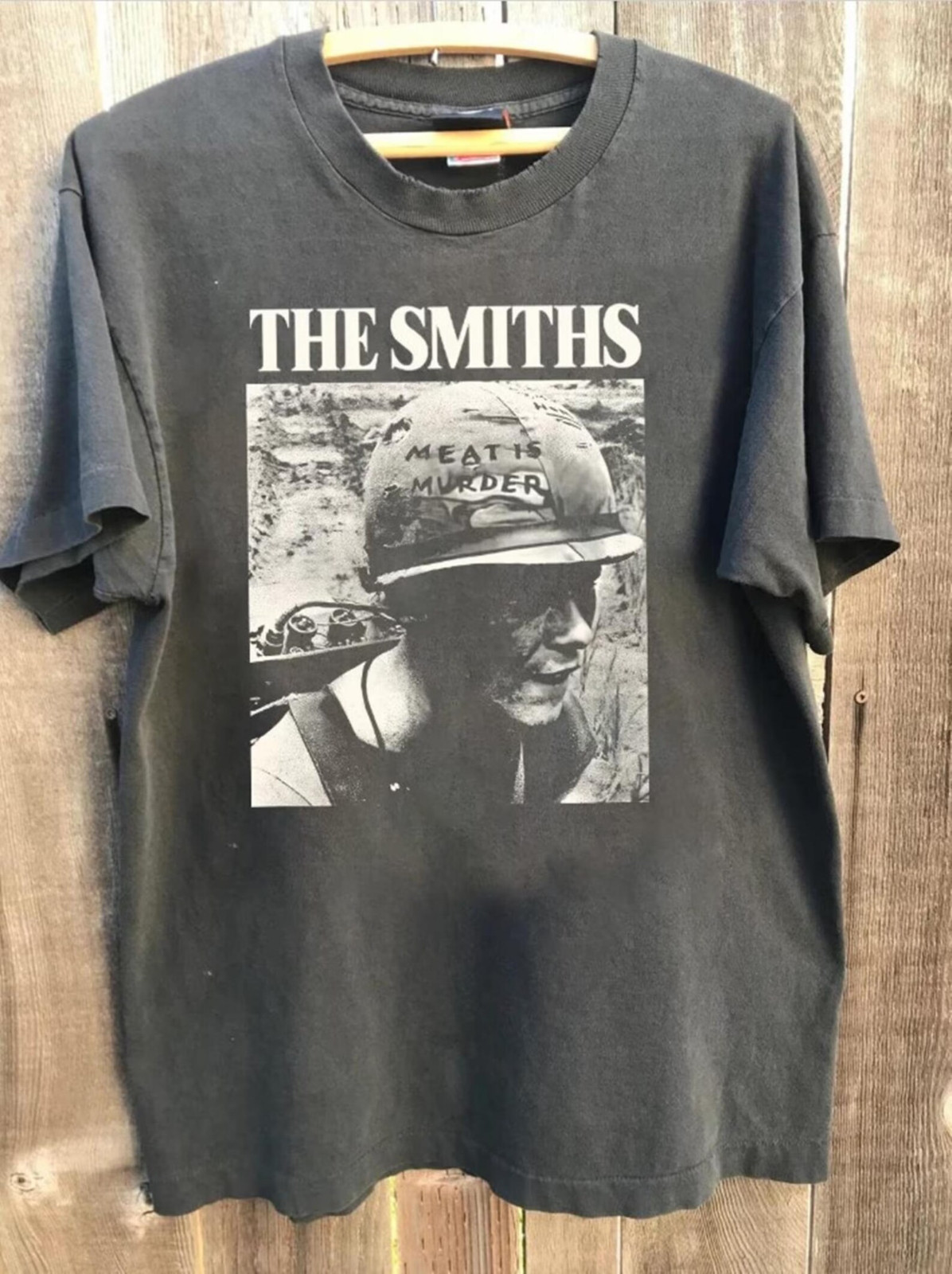 The Smiths Music Band T-shirt, the Smiths 90s, Smiths Album Charcoal T-shirt