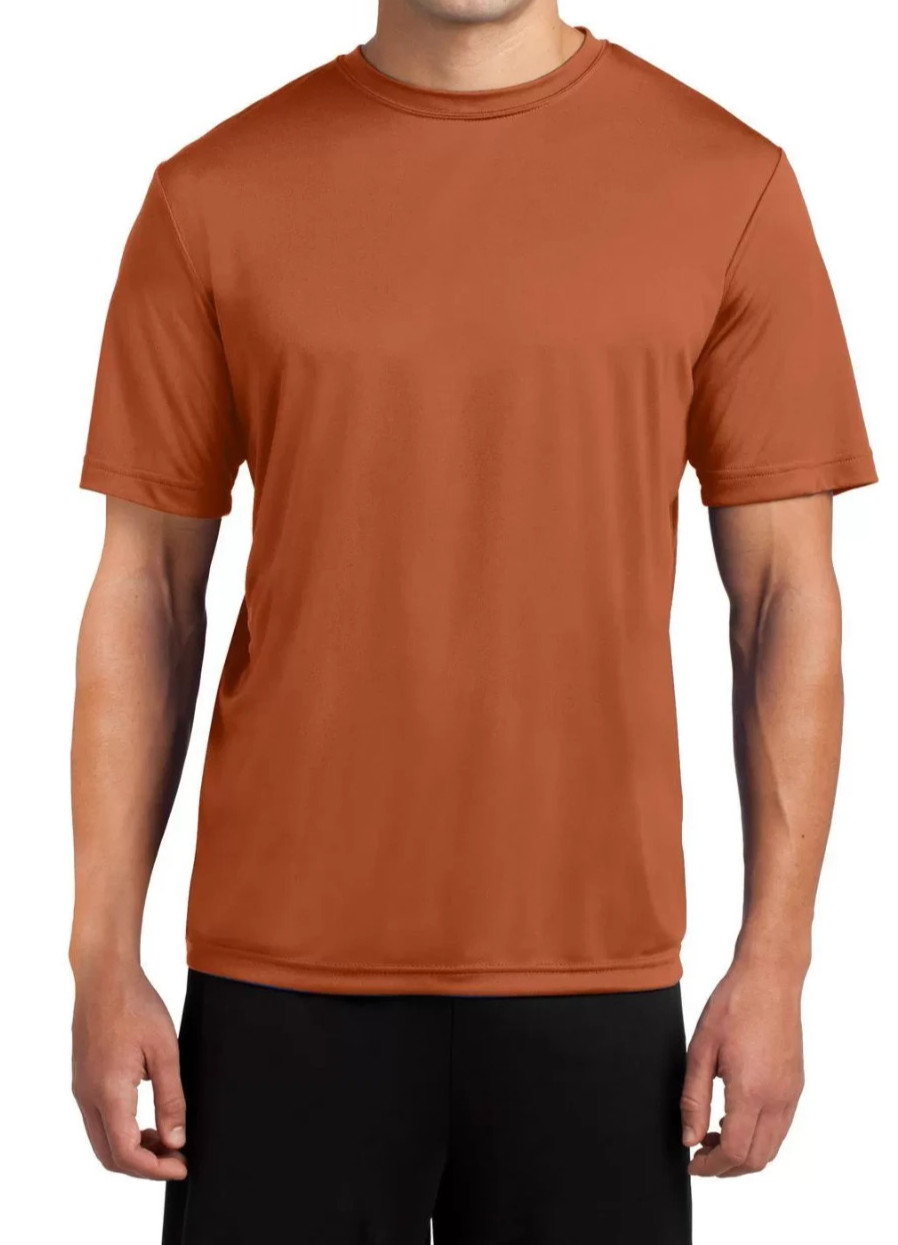 Tek Gear Men’s Baked Adobe Dry Tek Tee (MT01A001RS) Sizes M/L – NWT