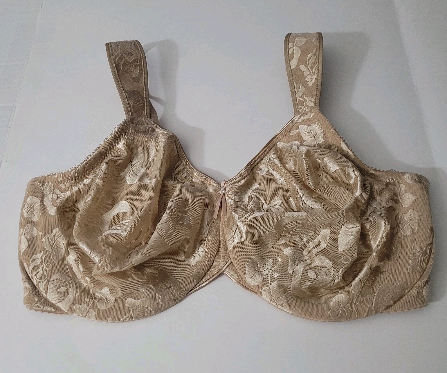 Wacoal 85567 Awareness Full Figure Seamless Bra Toast 34G.