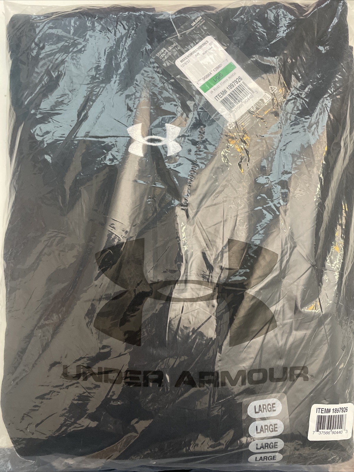 Under Armour Men’s Rival Fleece Hoodie Large