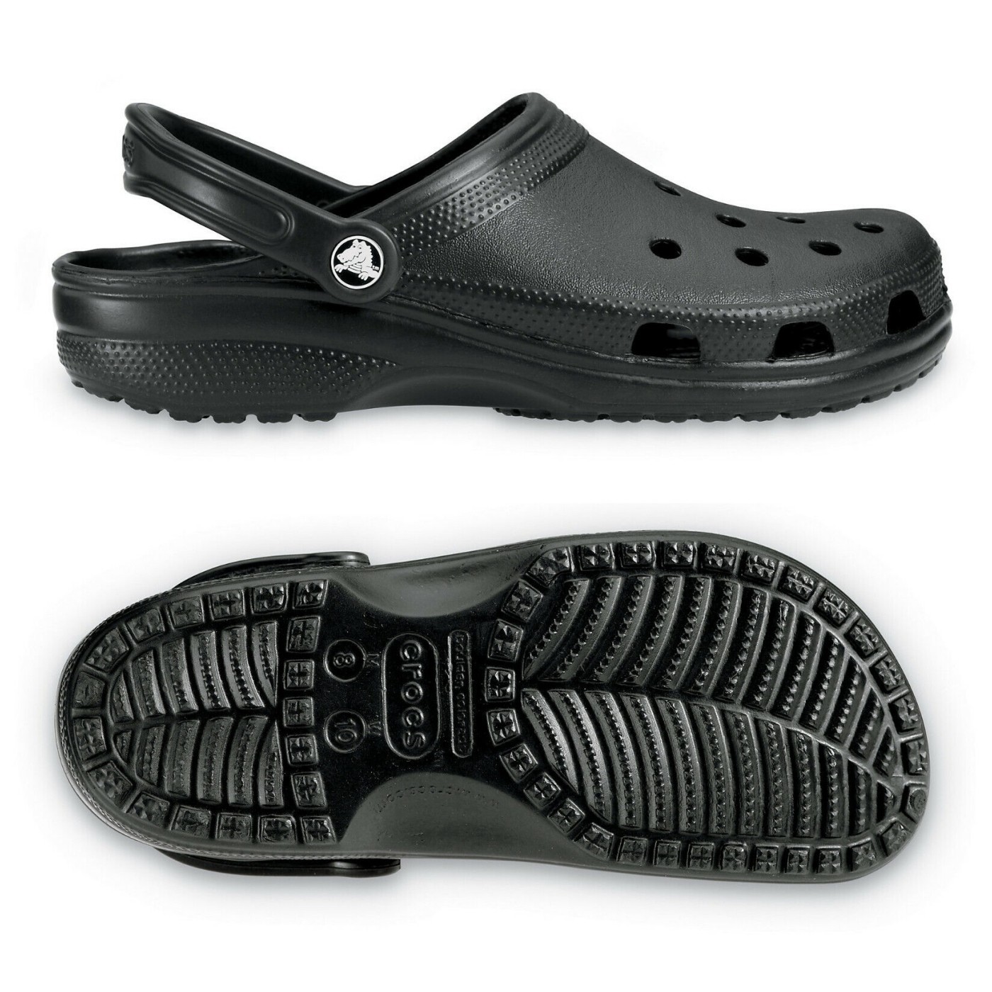 Crocs Unisex Adult Classic Clogs Slip On Shoes