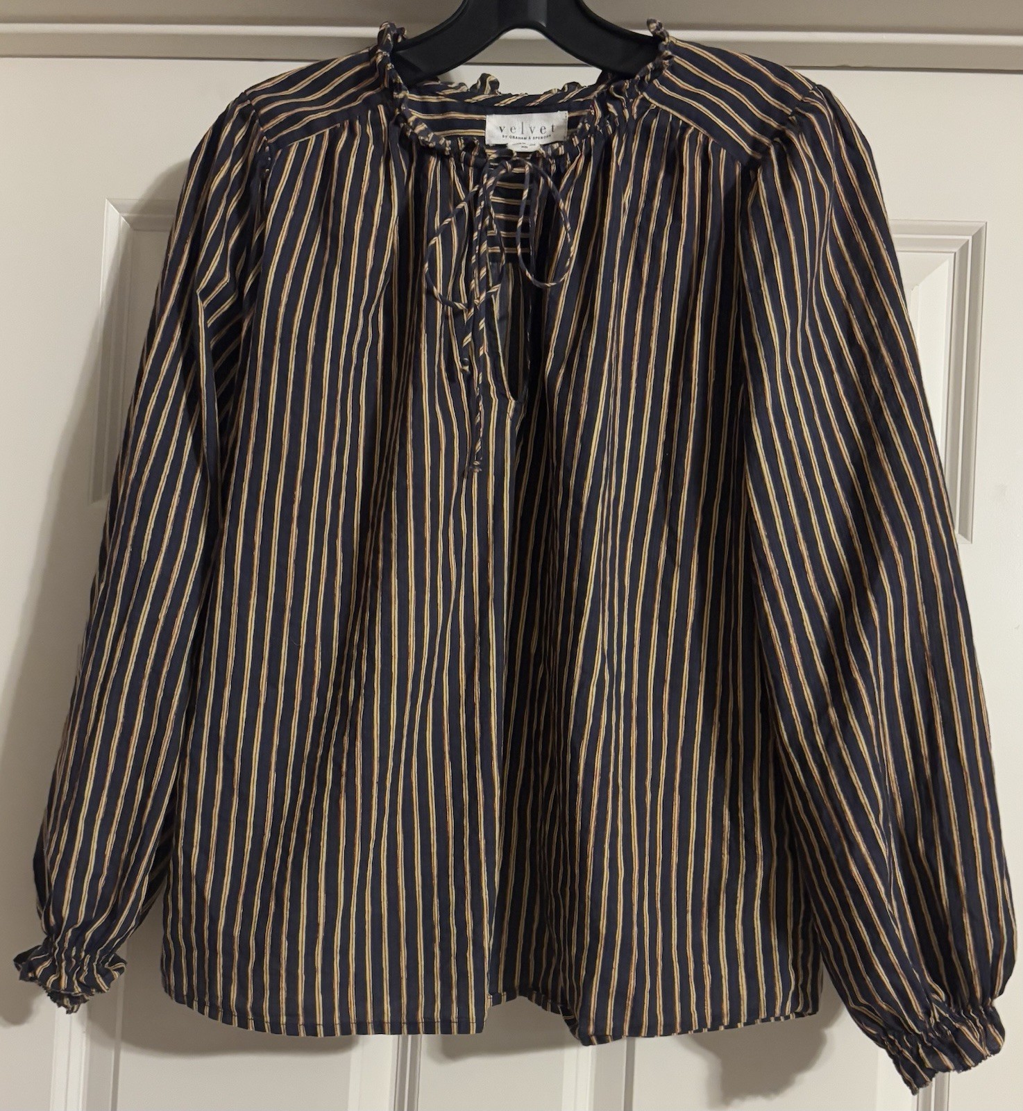 Velvet By Graham & Spenser Boho Coastal Preppy Coquette Old Money Size XS