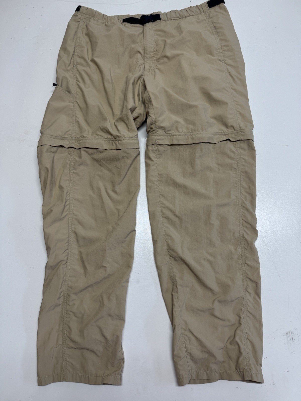 Patagonia Gi II Khaki Tan Nylon Zip Off Convertible Pants 55043 Men’s Size XL