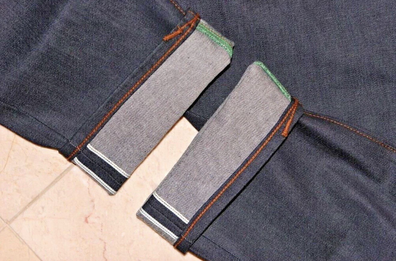 Gilded Age Baxten Raw Selvedge Men’s Slim Straight Jeans MADE IN USA $269 NEW 32