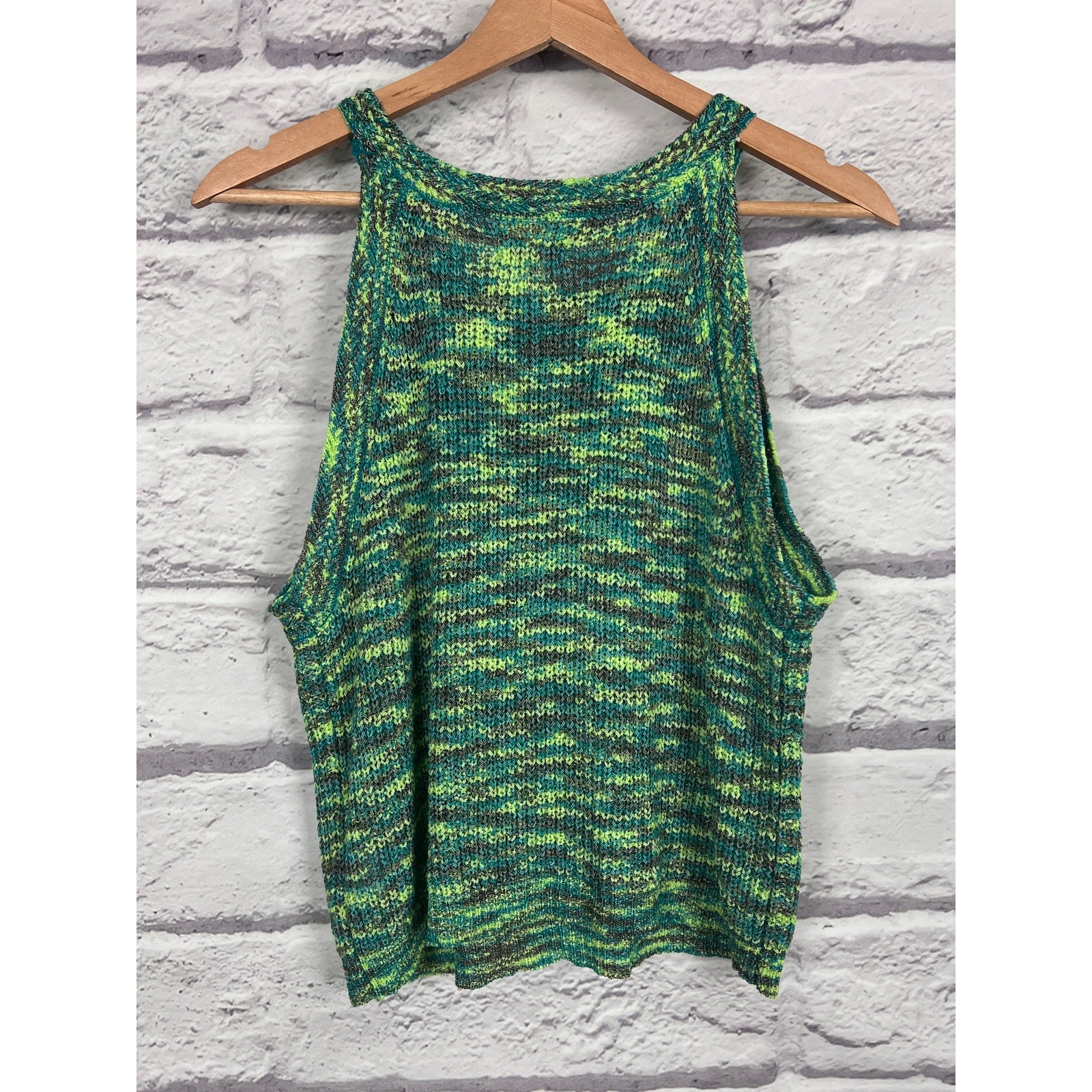 Earthbound Trading Co. Women’s XL Boho Granola Girl Fairycore Grunge Crop Tank