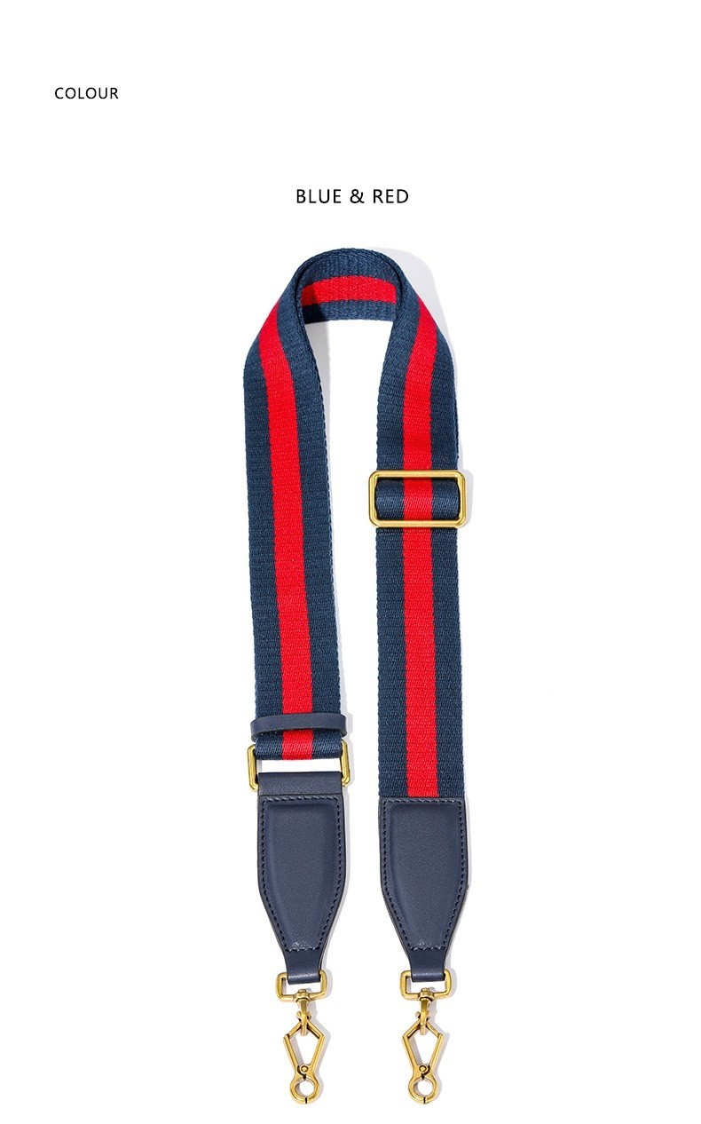 Purse Strap No Brand For Gucci 1955 GG Horsebit Red Green Replacement Strap