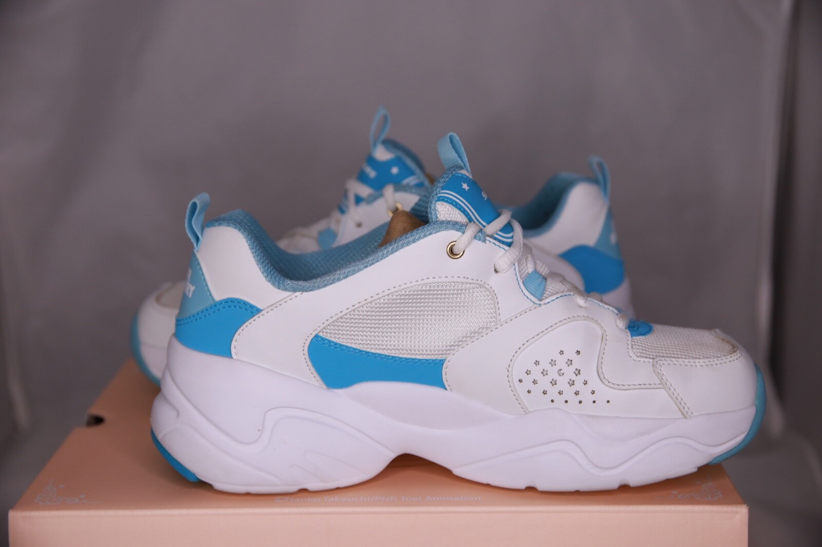 Skechers Sailor Moon x D’Lites Airy 2.0 Sailor Mercury Women’s Size 8.5 OG Box