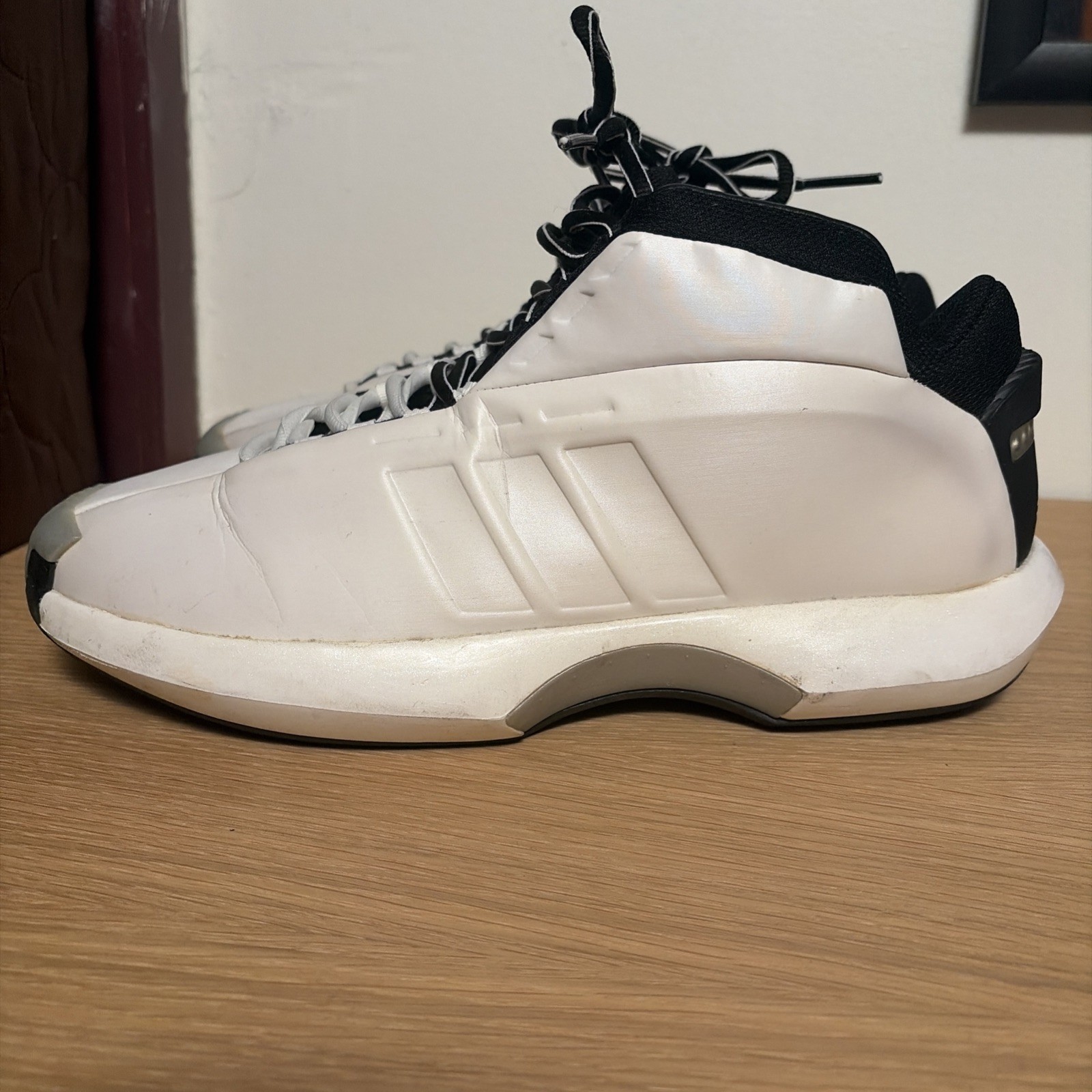 MENS ADIDAS Crazy 1 WHITE KOBE STORMTROOPER Basketball Shoes SIZE 10 2013