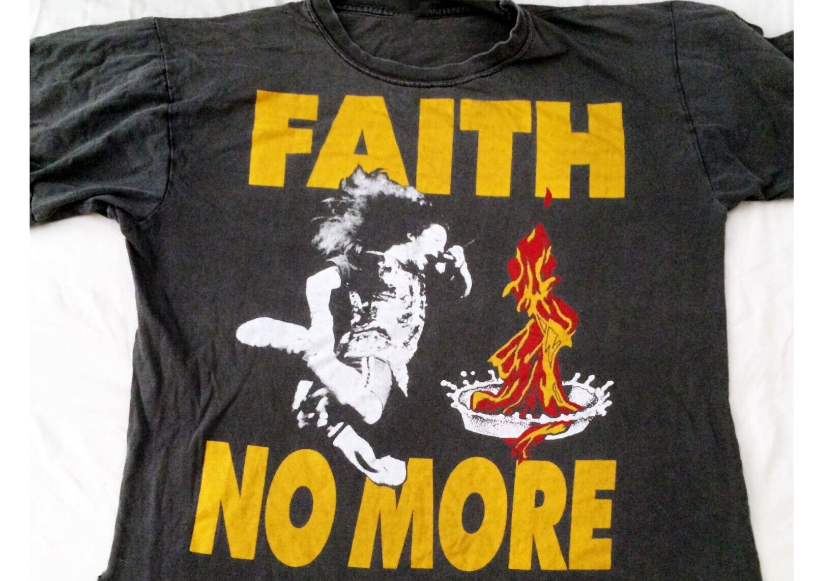 1990 LIVE TOUR Faith No More Shirt Classic Black Unisex S-5XL 1J0585