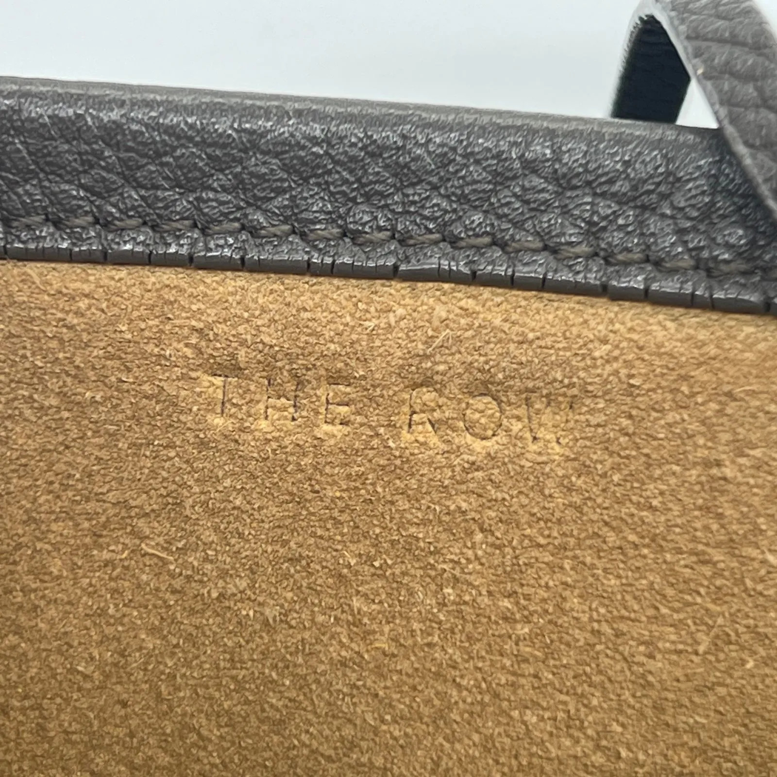 THE ROW Park Tote Medium Gray Handbag (Pre-owned, Grade B)