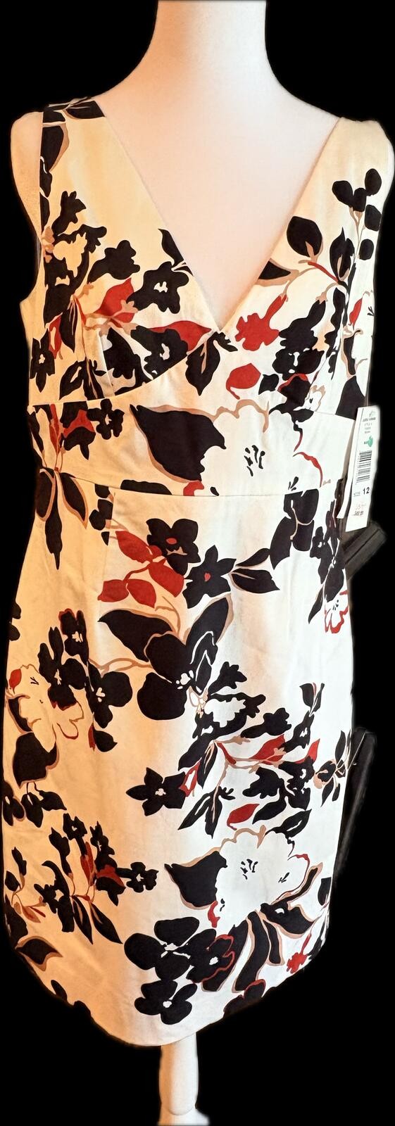 NWT Jessica Howard Floral Bow Dress 12