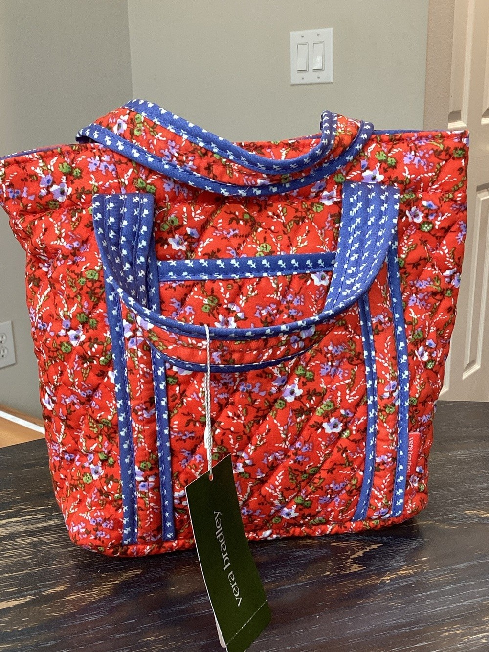 Vera Bradley Mini Hathaway Tote in Wildflower Sprigs