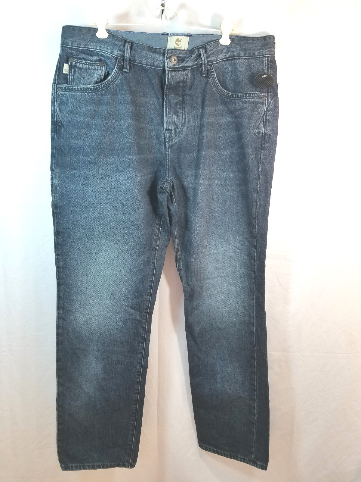 Timberland Jeans Size 36 x 30 Straight Cordura Fabric Reinforced stitching