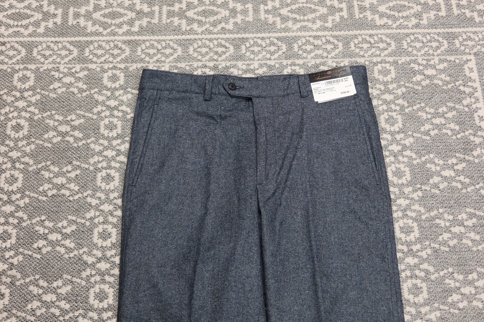 $295 Joseph Abboud Men’s Modern Fit Dress Pants – Size 32 – Blue