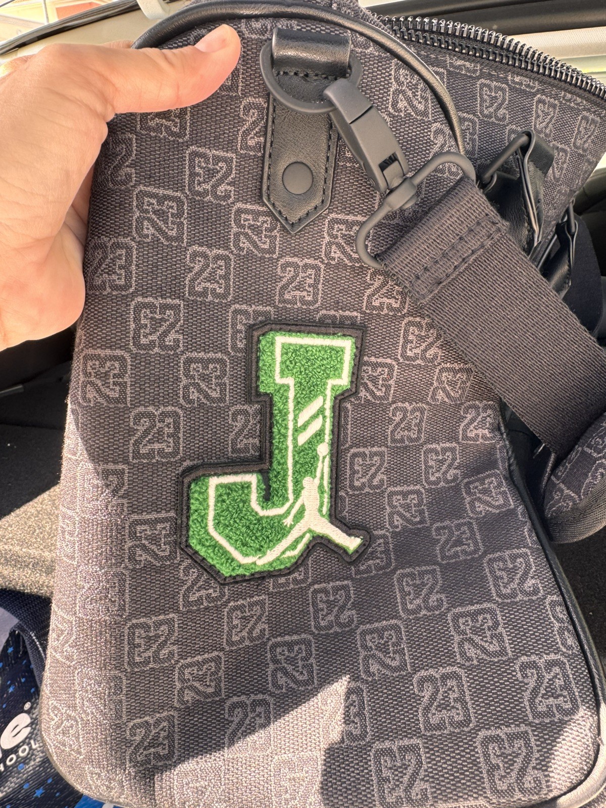 Michael Jordan Monogram Luxury Duffle Bag Luggage Travel Vacation Champion Nike