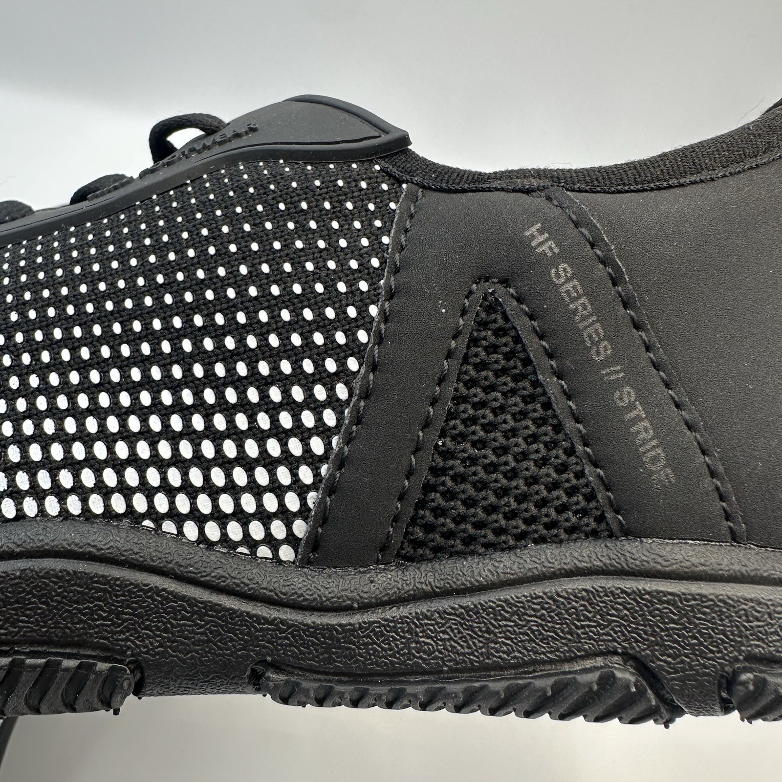 Hike HF Stride Sneaker Barefoot Black White Lace Up 3 Sizes Available Nature