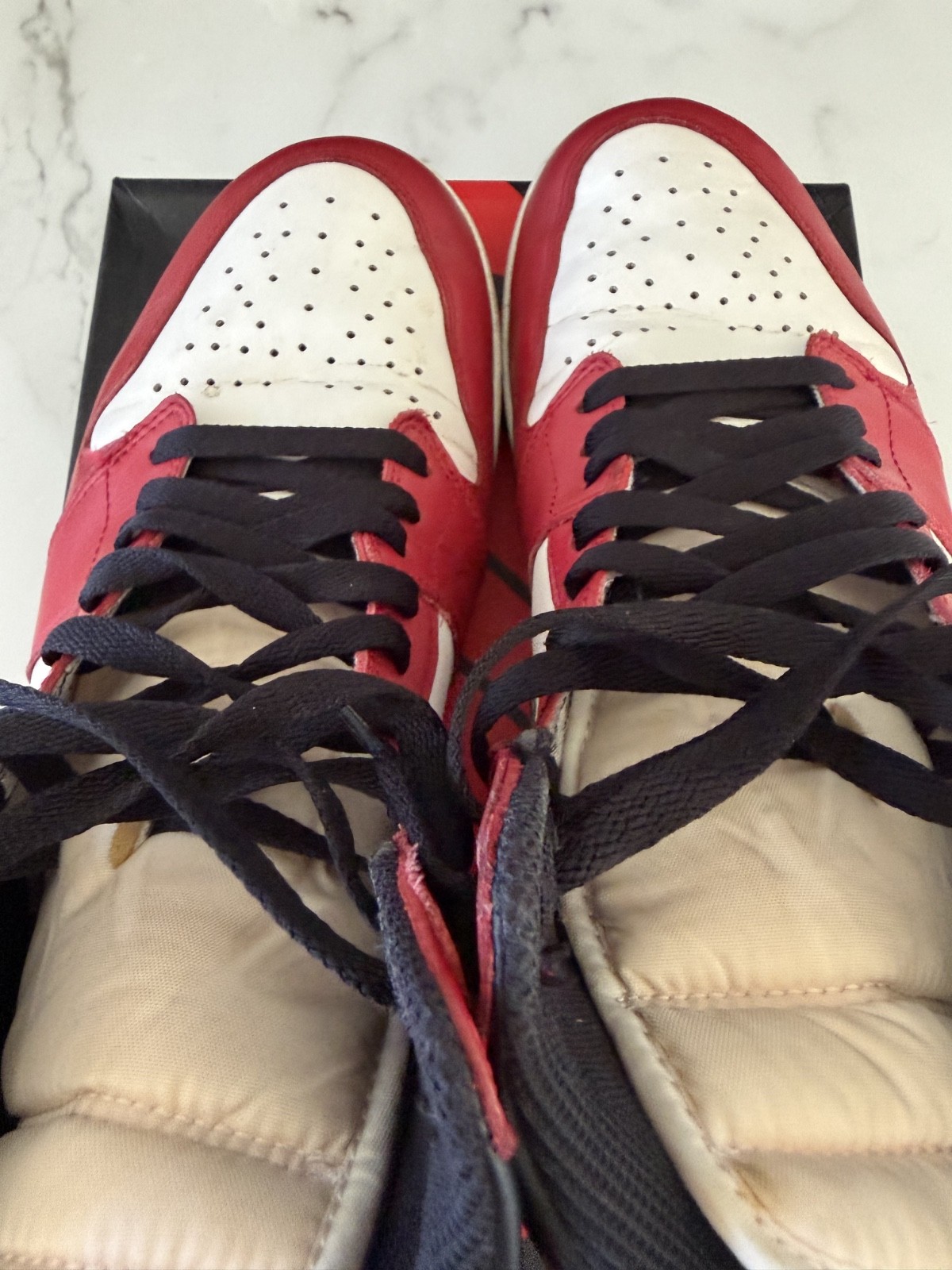 Air Jordan 1 – Black White and Red – Size 11 – Pre-owned – Original Box