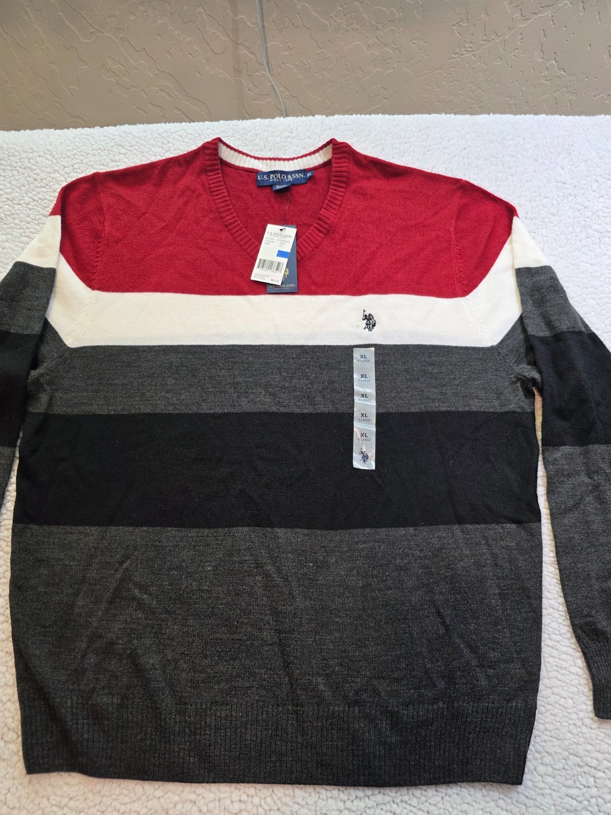 New U.S Polo Assn. Mens Sweater size XL