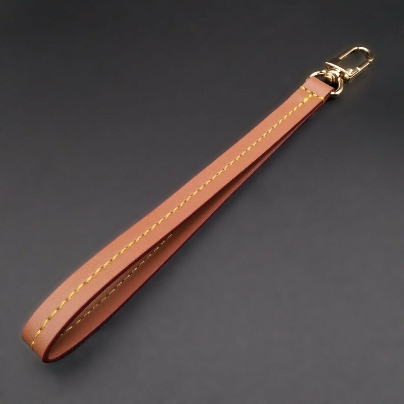 8in Vachetta Wristlet Tanning Leather Strap Replacement Handbag Neverfull Pouch