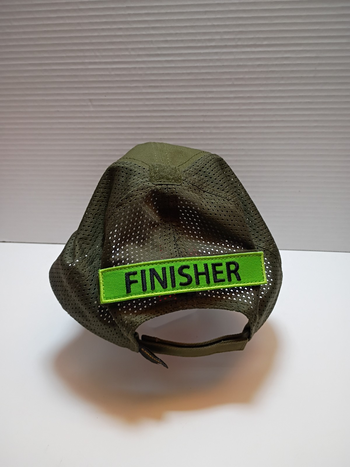 Bonefrog od green with Patch Hat Finisher