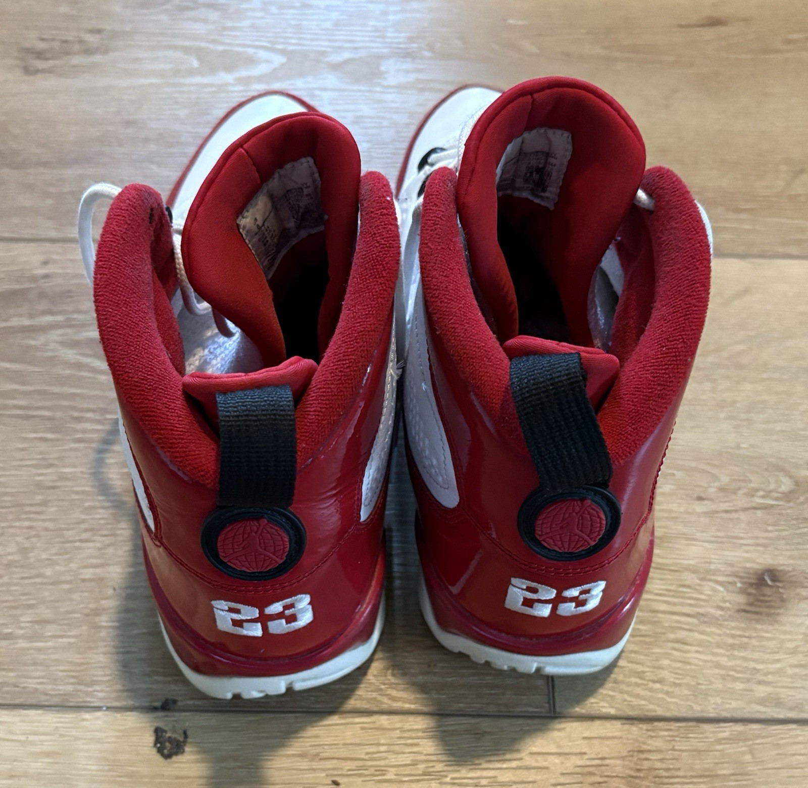 Air Jordan 9 White Gym Red