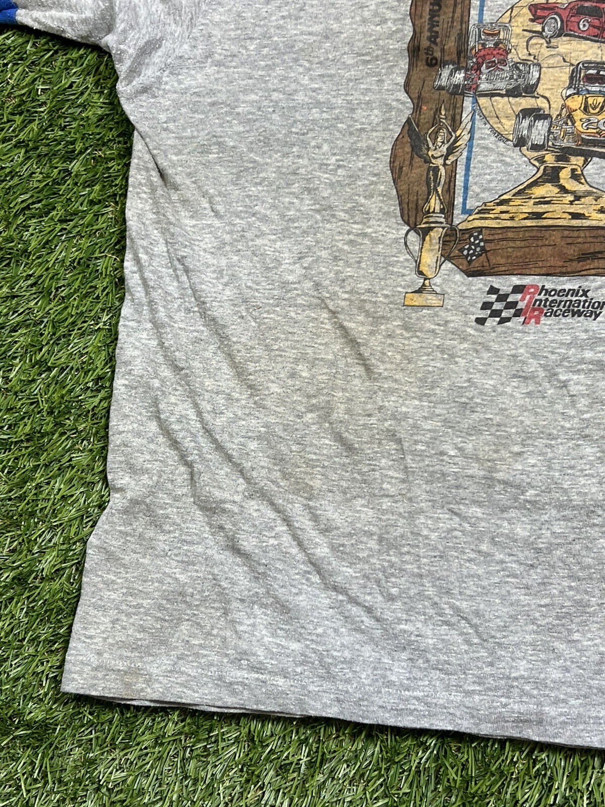 Coors Copper World Ringer T-Shirt Men’s XL Vintage 80s USA Beer
