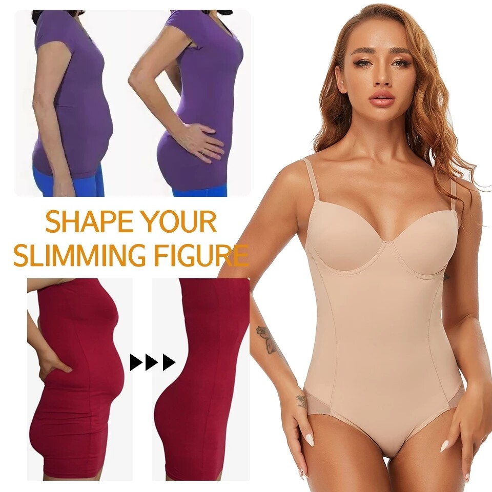 Fajas Colombianas Body Shaper Reductoras Levanta Cola Slimming Bodysuit Women US