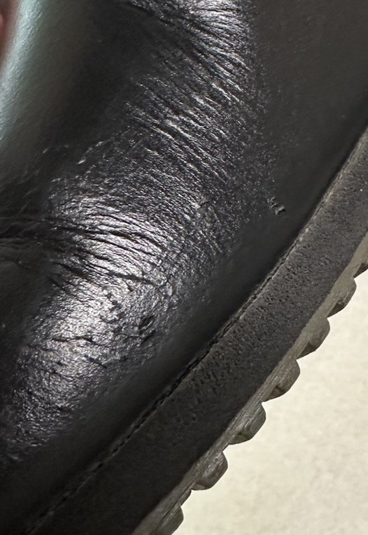 Birkenstock Boston Supergrip soles super grip Leather Slide Sandals EU 38 US 7 R