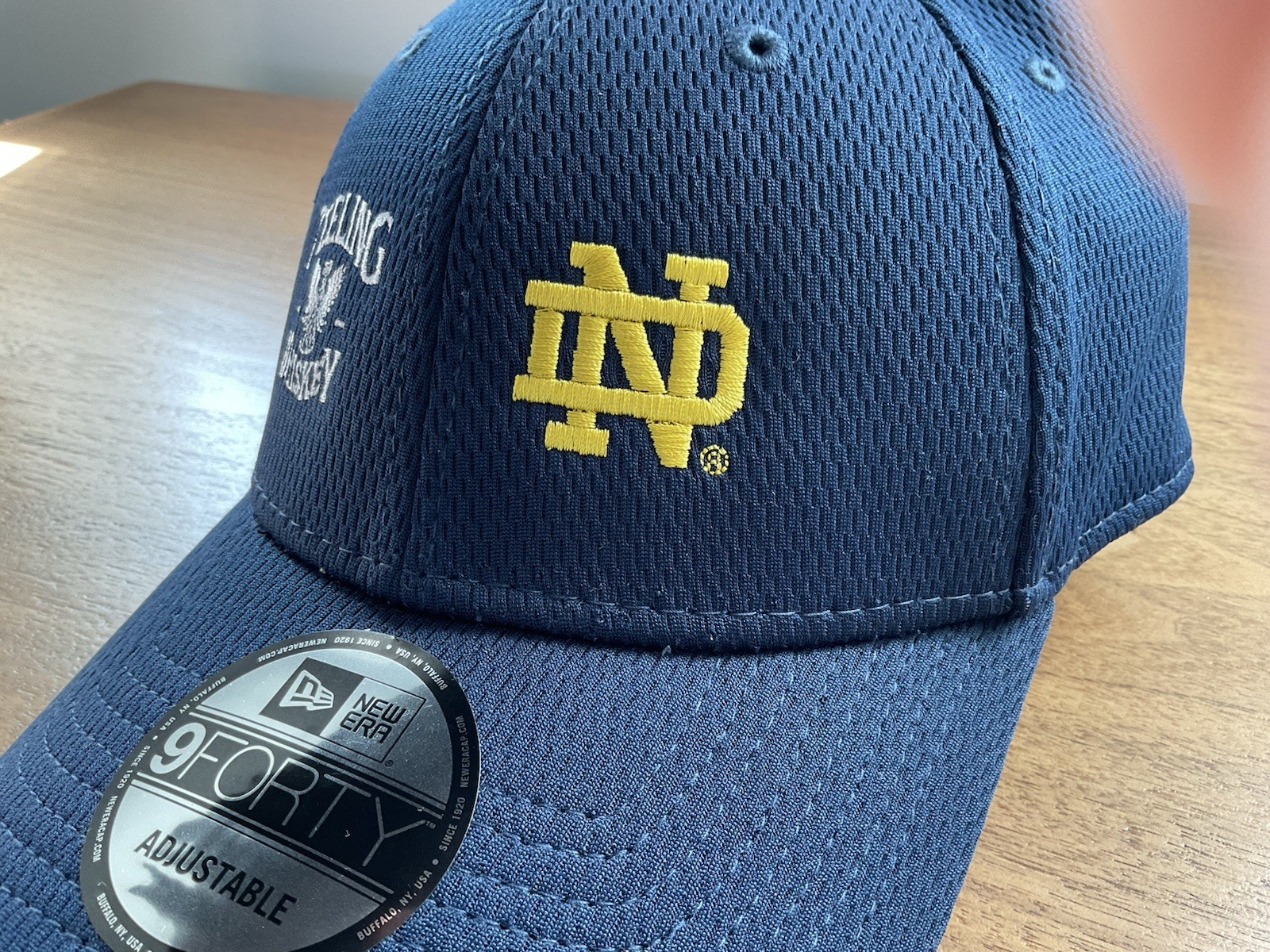 Mint Notre Dame Baseball Cap Teeling Whiskey Irish Distillery Adjustable