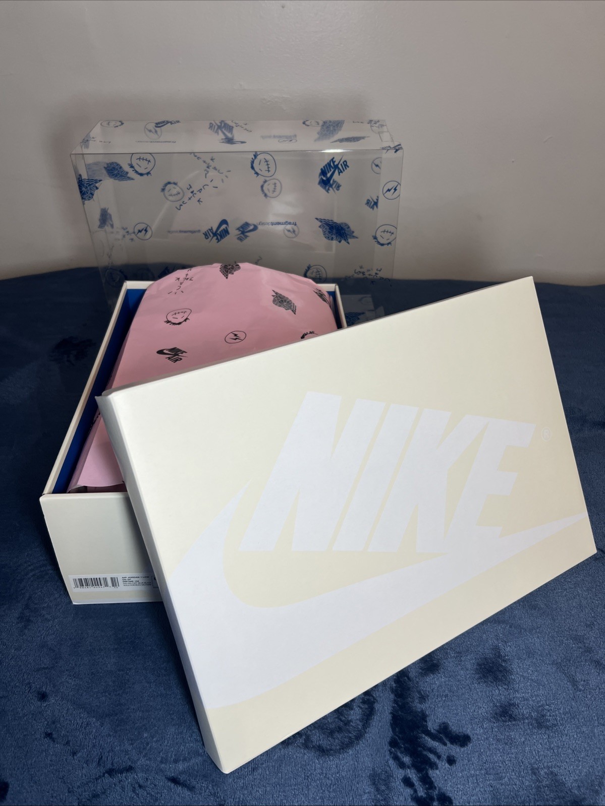 Nike Air Jordan 1 Low Travis Scott Cactus Jack Fragment DM7866 Men’s Size 9.5